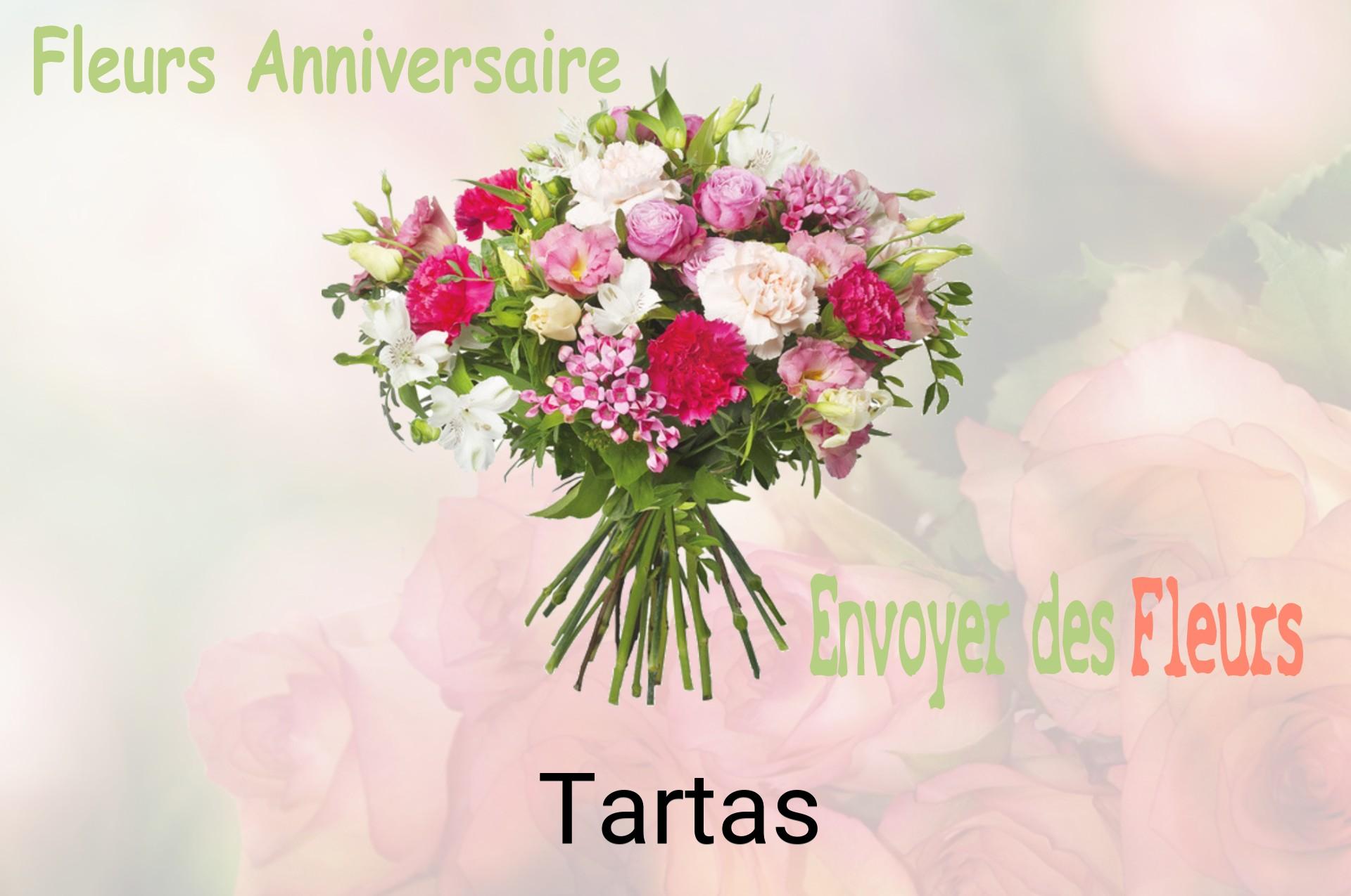 Bouquet de fleurs d’anniversaire livré à Tartas